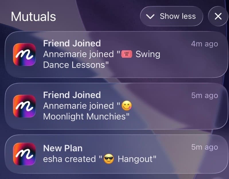 Let your guests bring their friends.